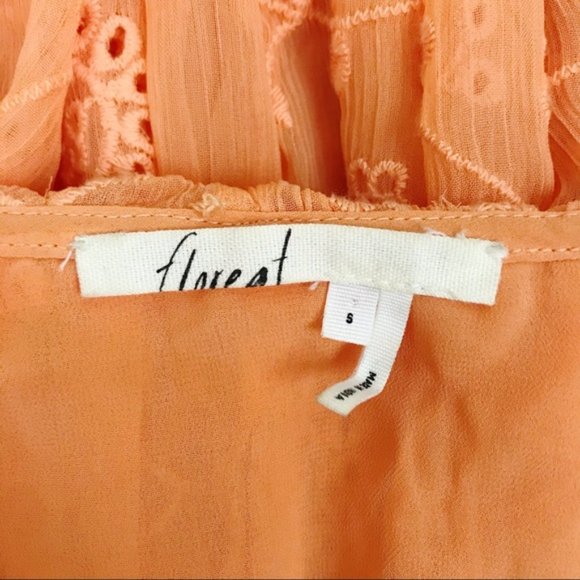 Anthropologie floreat Maryana open shoulder - Picture 10 of 11